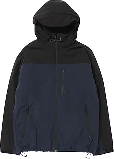 [NAVY] [ネイビー] フードジャケット メンズ アウター 中綿 裏シャギー 耐久撥水 防風 透湿 ストレッチ 防寒 保温