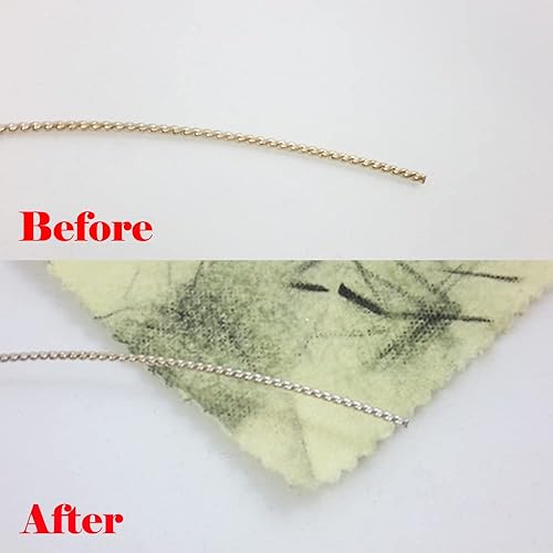 Miniatura 5 de 10 Sunshine - Paño de pulido de plata esterlina, oro, latón y cobre para pulir joyas