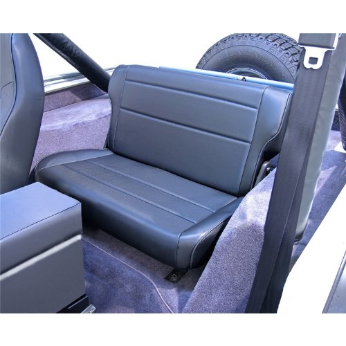 Rugged Ridge | Seat Rear FoldTumble Black | 13462.01 | Fits 1976-1995 Jeep CJ & Wrangler YJ product thumbnail 3