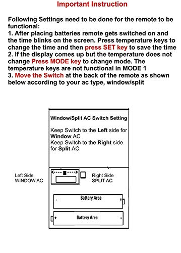 Image of 68A AC Remote with Backlight & Timer (Exactly Same to Same Function to Function Remote Will Only Work) Compatible for HITACHI AC Remote