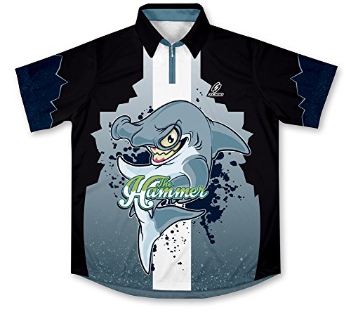 Hammerhead Shark Fishing Jersey - Size 4XL