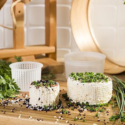 Moldes para queso fáciles de limpiar para recetas sin lactosa 4