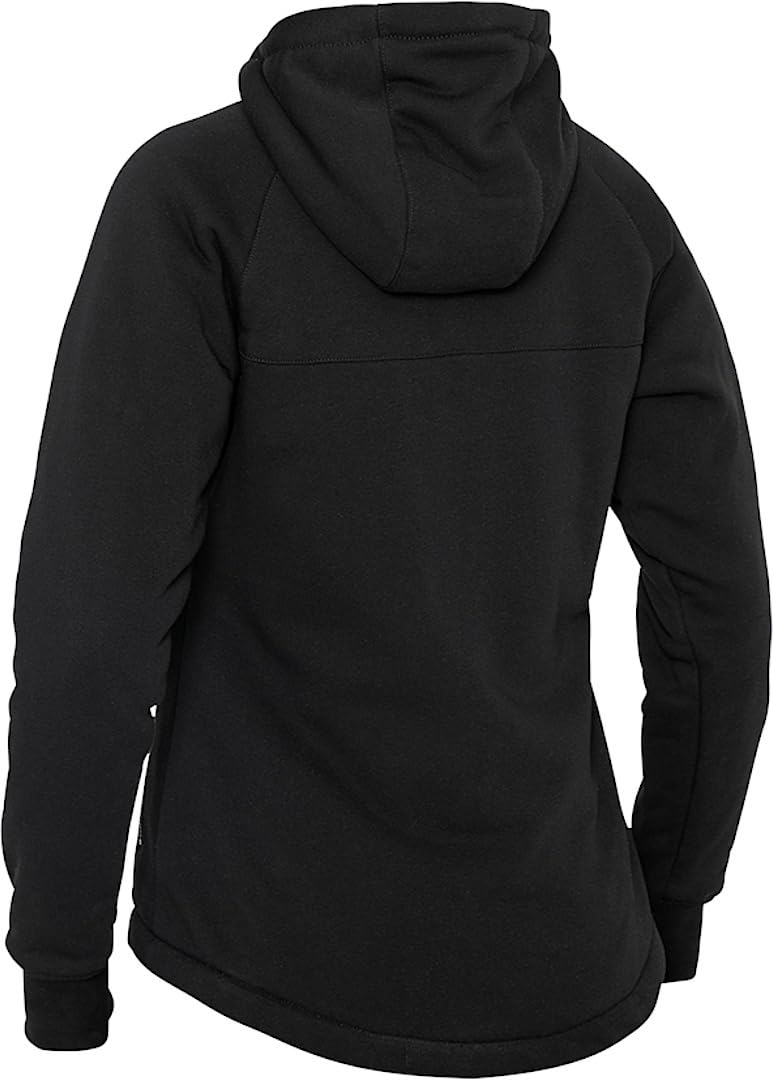 John Doe XTM 2.0 Damska bluza z kapturem na zamek błyskawiczny, czarny, XL