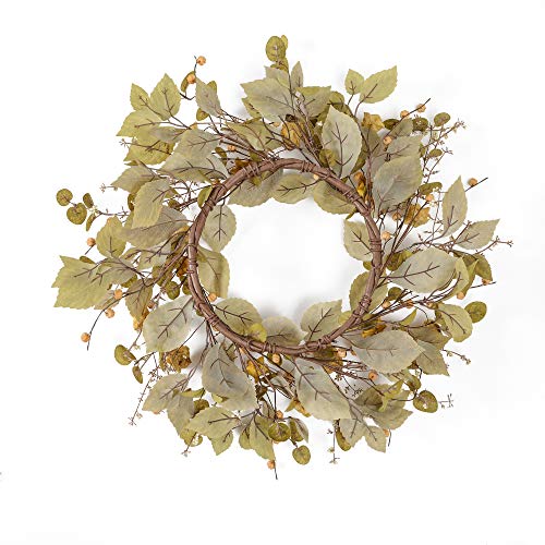 image for YNYLCHMX Fall Wreaths for Front Door, 18