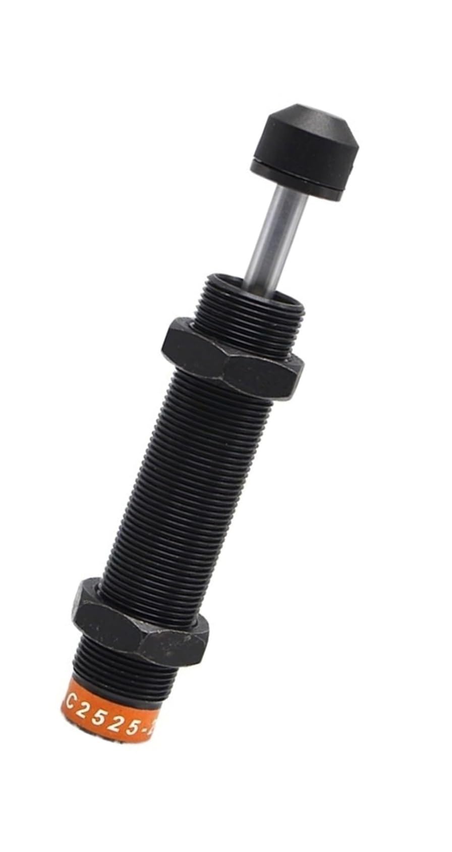 AC2525 M25x1,5 Hydraulischer Stoßdämpfer – Schwarz for verbesserte Stabilität, 1 Stück