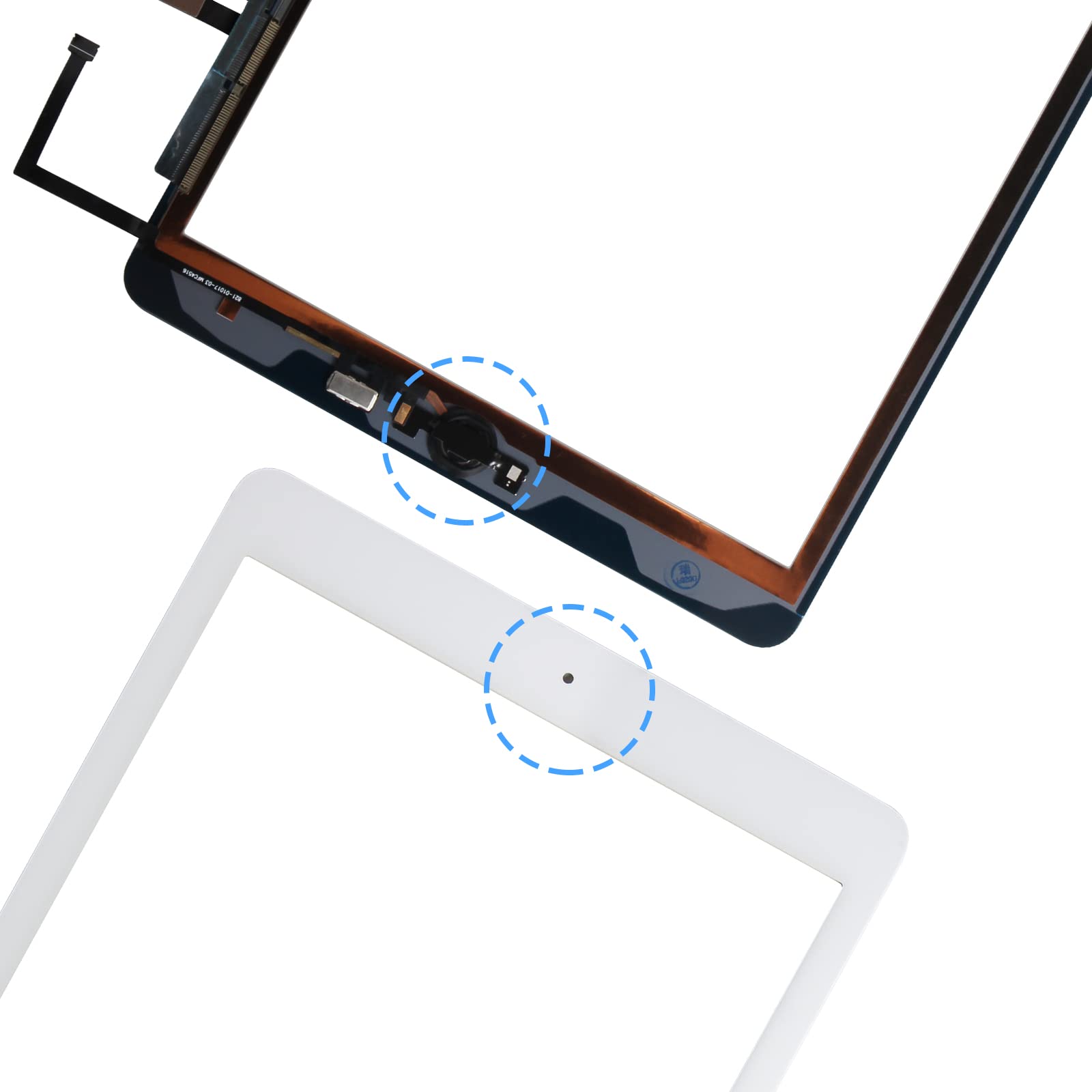 Amazon.com: for iPad 6 2018 A1893 A1954 Touch Screen Replacement