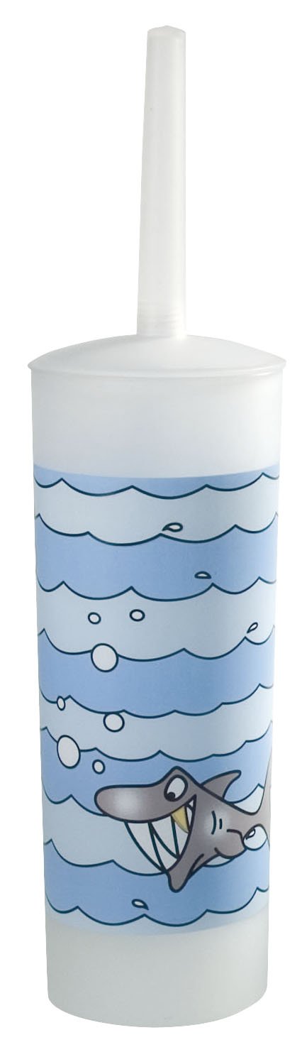 Wenko Escobillero Pieno Acero INOX - Forma Cerrada, Acero Inoxidable, 10.1 x 37.5 x 10.1 cm, Satinado — view 5
