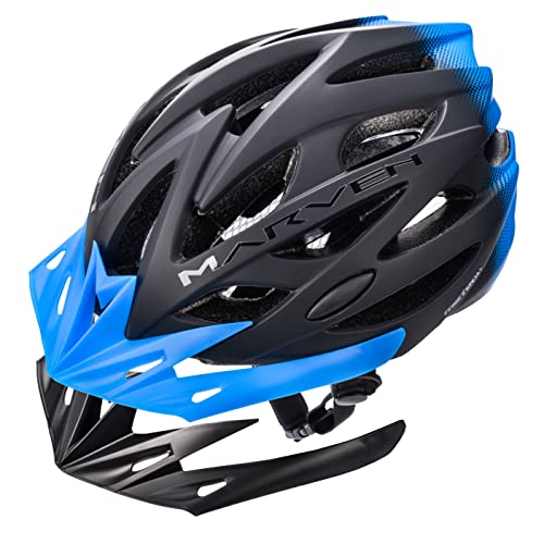 meteor® Casco Bicicleta Helmet de Bici para Jovenes y Adultos - Ciclismo Patineta Skate Patines Monopatines - Bici Accesorios - El diseño Ligero Marven Cover