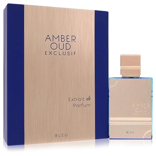 Al Haramain Orientica Amber Oud Execlusif Extrait De Parfum Bleu Eau De Parfum Spray para hombre, 2.0 onzas