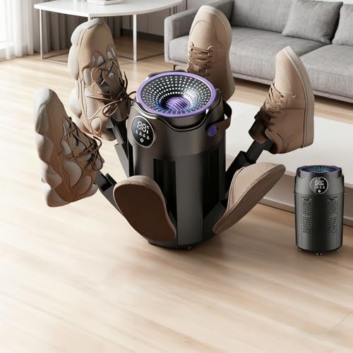 Secador de calzado eléctrico portátil y plegable miniatura 3