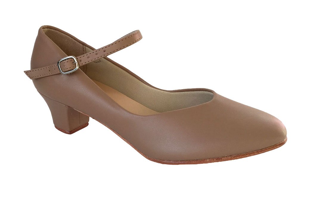 So'Danca CH50 Women's Character Shoe 1.5in Heel Caramel 8M US