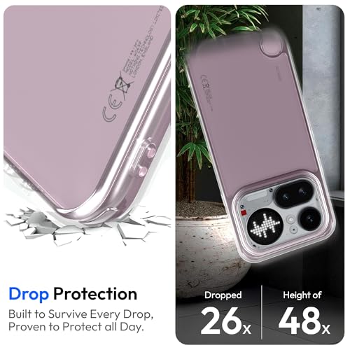 Image of KAPAVER Impulse Case for Nothing Phone 4a Pro | Hard Protection Clear Case for Nothing Phone 4a Pro (Clear)