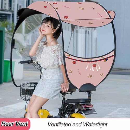 Cubierta impermeable para scooter para pasear bajo la lluvia de forma segura y cómoda 7