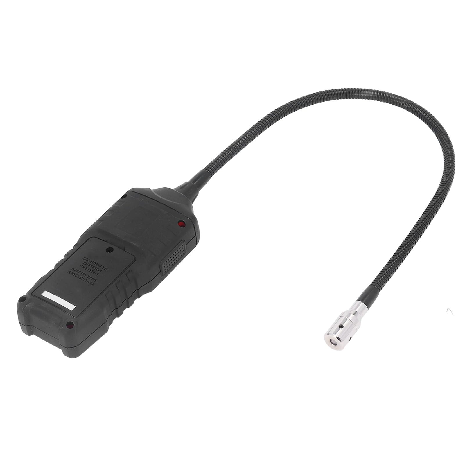 Hyuduo Rilevatore di Perdite di Gas, Rilevatore di Gas Combustibile ABS con Display LCD, Allarme Sonoro e Luminoso, sensibilità Al Metano 50 PPM, Alimentato AAA per Test Naturale Cucina Domestica