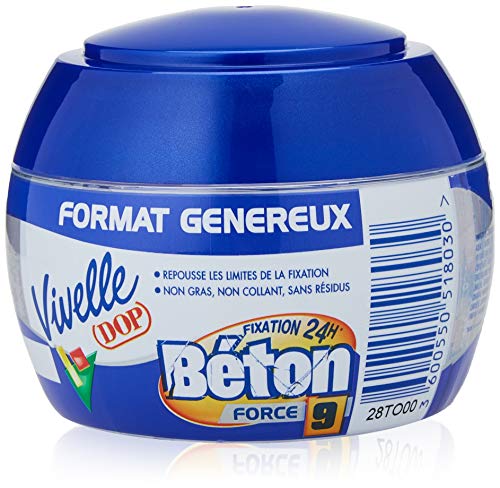 Gel Vivelle Dop Béton Force 9 fixation maximale aux vitamines lot de 3 pots