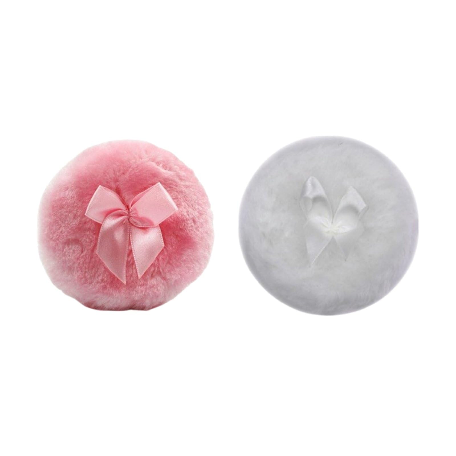 Large Powder Puff 3.54 * 1.18 Inch Powder Puff Cotton Cosmetic Puffs Soft Velour Makeup Sponge Cushion Puff Setting Powder Puff Loose Powder Puff Make Up Sponges (Color 1,3.54 * 1.18inch)