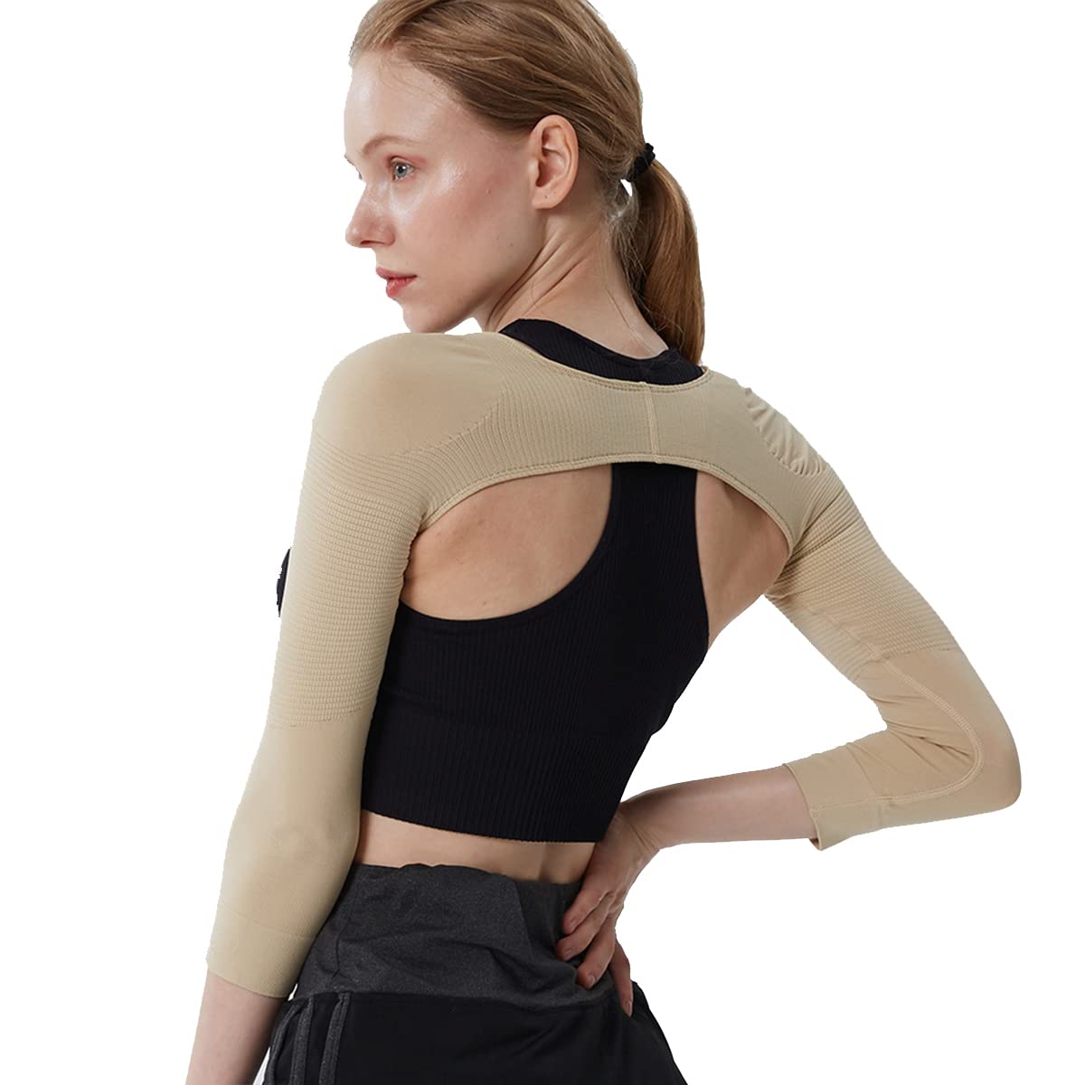 Medsarar Arm Shapers Back Shoulder Support Wrap,Double