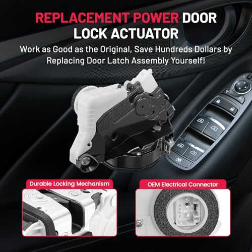 Image of SYERAL Door Latch Lock Actuator FR Front Right Passenger Side Latch Motor Compatible with Toyota 2005-2012 Avalon, 2007-2014 FJ Cruiser, 2006-2012 Prius, 2005-2015 Tacoma, 2007-2015 Yaris