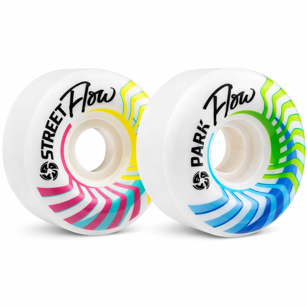Bont Skates - Flow Skate Park Roller Skate Wheels - Ramps Street Bowls Outdoor Recreational Quad Skating