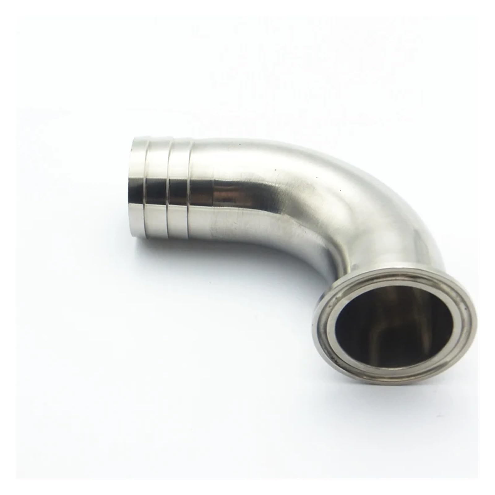 12.7mm 19mm 25mm 32mm 38mm 45mm 51mm 57mm 63mm 76mm 89mm 102mm Hose 304SS Ferrule Elbow Pipe Fitting Fit Tri Clamp(45mm Ferrule OD64)