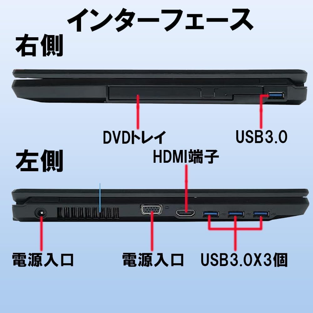 Amazon.co.jp: 【整備済み品】ノートパソコン 富士通 LIFEBOOK A579