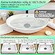 5 Stück Abflusssieb Silikon, Abflusssieb Dusche, für Badezimmer Badewanne und Küchen Gadgets (Blau, Grau, Weiß, Rosa, Grün)