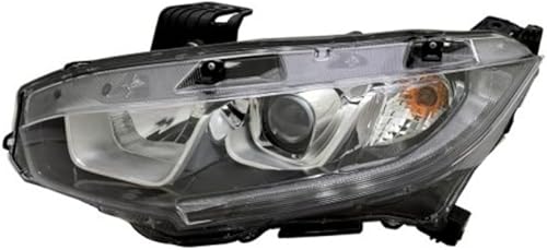Para Honda Civic Sedan Faro Asamblea 2016 17 18 2019 lado del conductor halógeno EXEX-L.TLX para HO2502173  33150-TBA-A01
