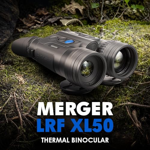 Image of Pulsar Merger LRF Thermal Binoculars with Laser Range Finder