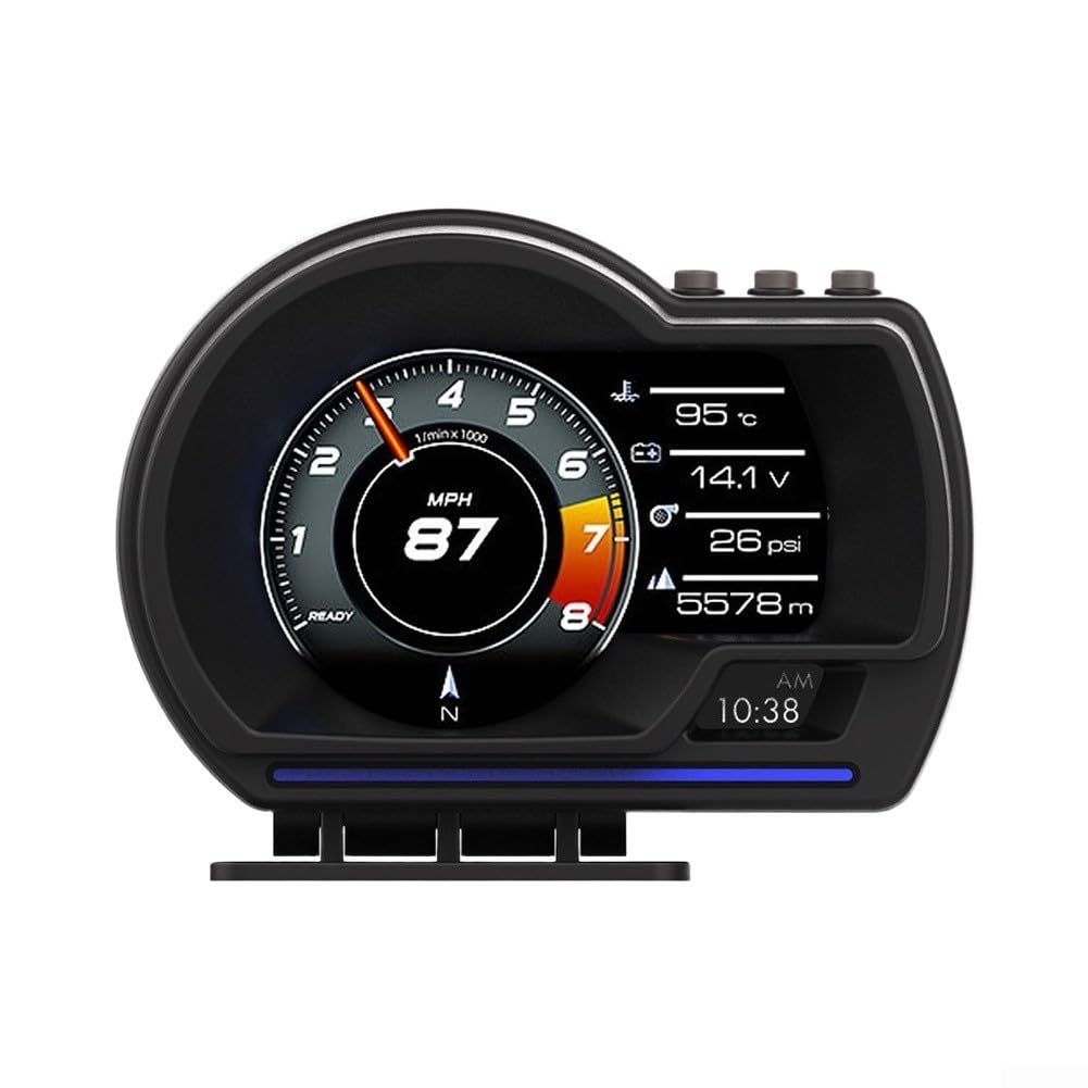 Pantalla de cabeza de coche P6 para montaje en parabrisas