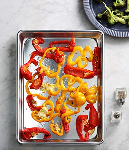 New Star Foodservice 36831 Commercial-Grade 18-Gauge Aluminum Sheet Pan/Bun Pan, 9