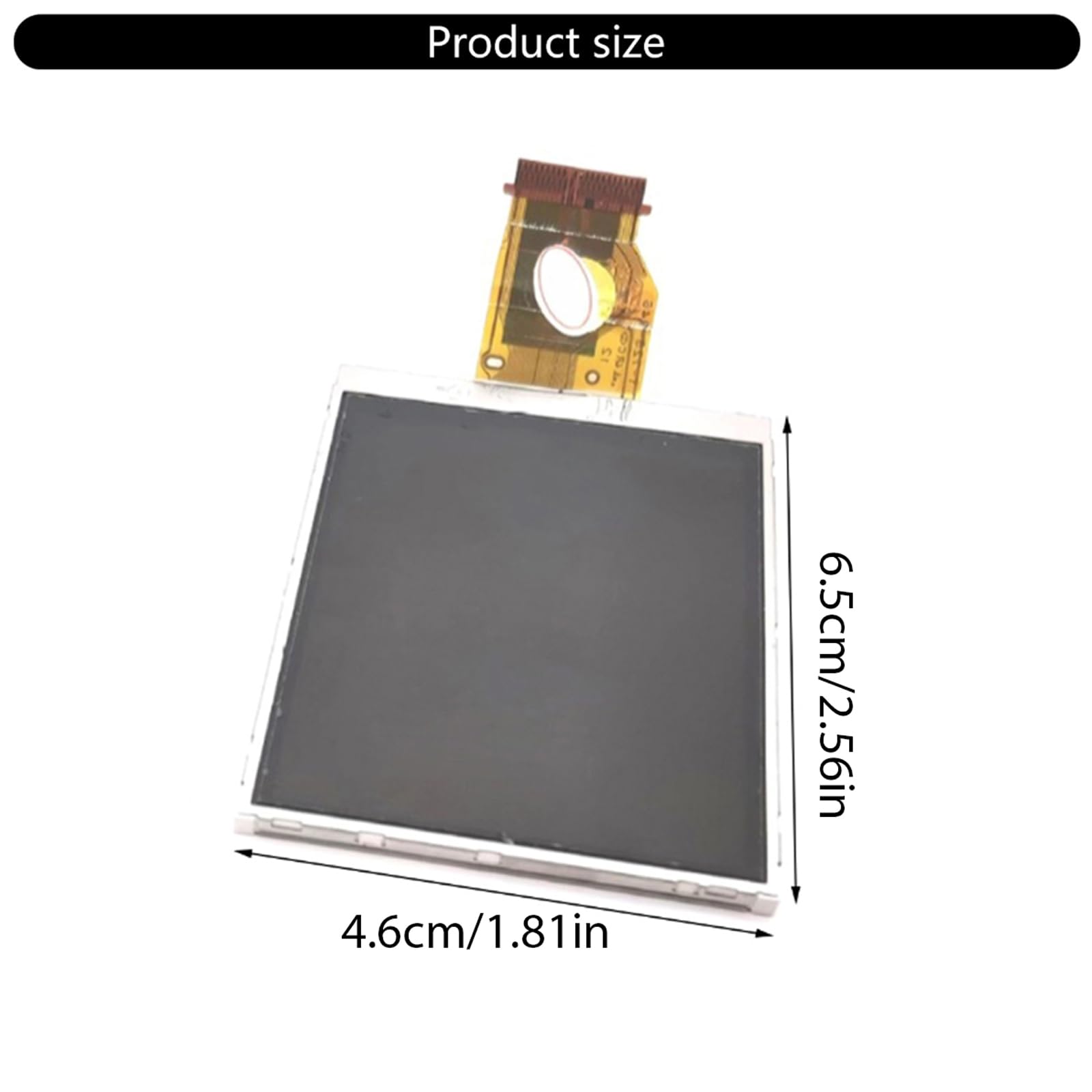 Écran LCD De Remplacement Pour Appareil Photo A300 - 10x4,5 Cm, Installation Facile Par Clips