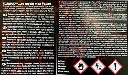 8x 48er Pack Kohlenanzünder + 1 GRATIS STURMFEUERZEUG! Anzündwürfel Grillanzünder Kaminanzünder Ofenanzünder (gesamt 384… - Image 3