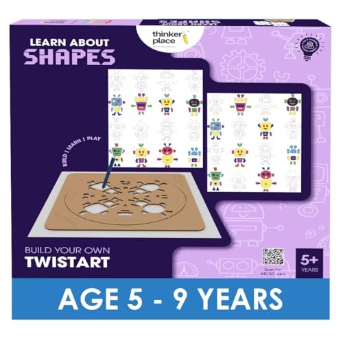 Image of TwistArt Robot DIY Kit | Build, Learn & Play | STEM Toy for Kids Age 5+ | Boost Creativity & Hand-Eye Coordination | Fun Artistic Game