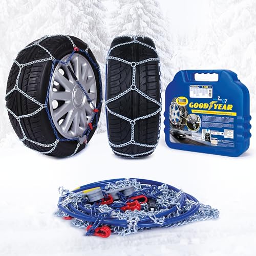 Goodyear Catene da Neve G7, Catene Neve 7 mm, Catene Auto Omologate TUV e GS...