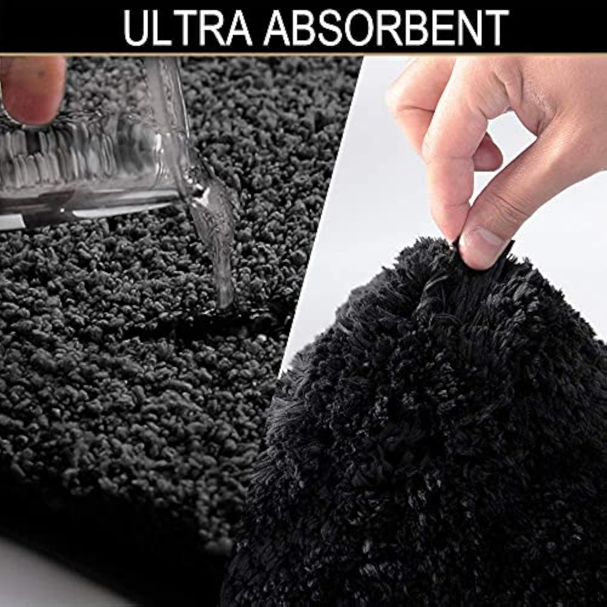 Luxury Microfiber Bath Rug for Softness and Absorbency