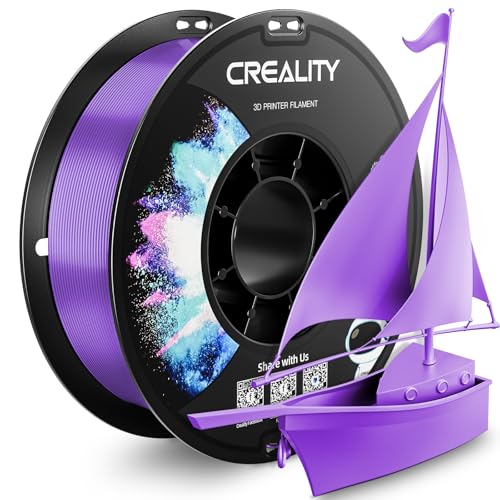Image of CREALITY PETG Filament 1.75mm 3D Printer Filament, 1kg (2.2lb) Neatly Wound Spool, Dimensional Accuracy ±0.03mm, 2026 Batch, Fit for Ender, Bambu Lab, Anycubic,ELEGOO FDM Printers, Purple