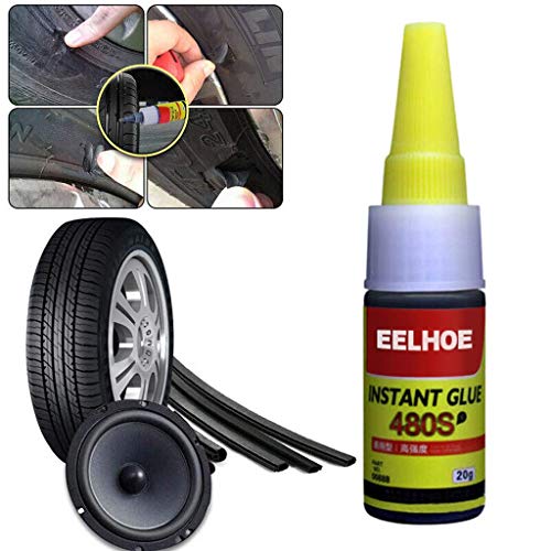 Atezch Mighty Tire Repair Glue, Tyre Puncture Sealant Bike Car Tire Repair Patch Craft