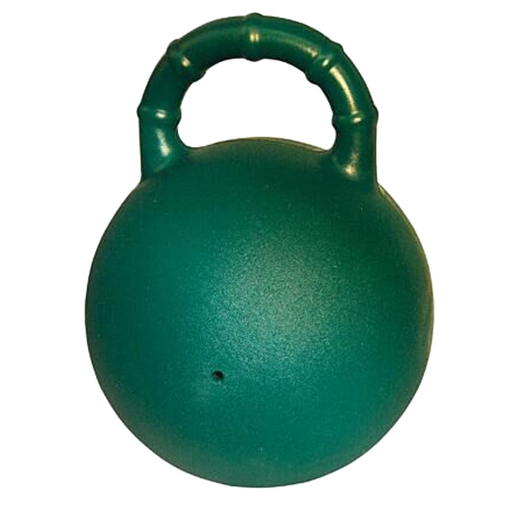 Bola de Goma Sólida Juguete de Caballo Pequeño Resistente con Asa Aroma Frutas Adecuado para Mascotas Juegos y en Animales de Granja