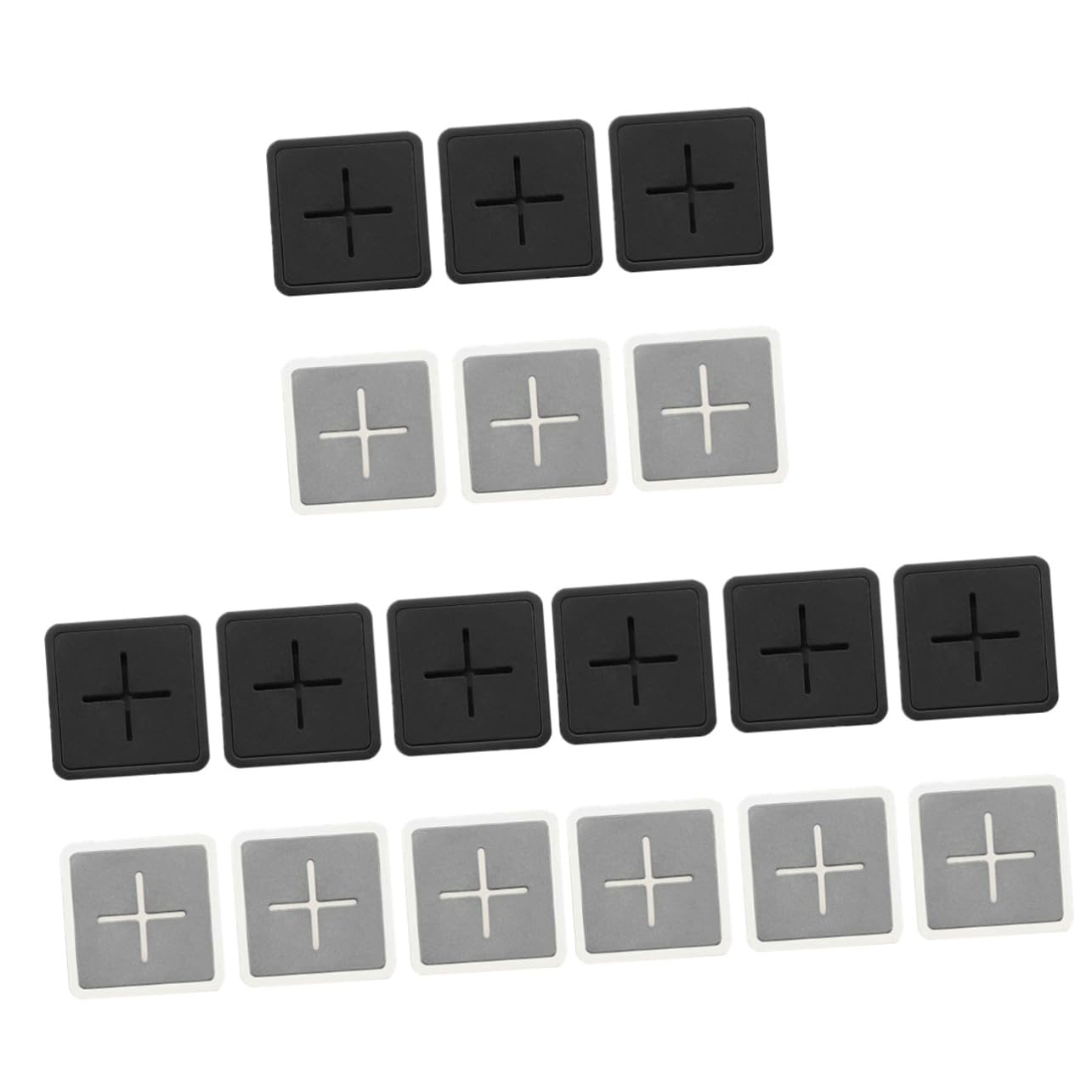 Housoutil Juego De 3 Perchas Autoadhesivas De Abs Para Toallas De Cocina Y Baño Ganchos Modernos Para Toallas De Té Ganchos Adhesivos Para Colgar En La Pared 6 Unidades X 3