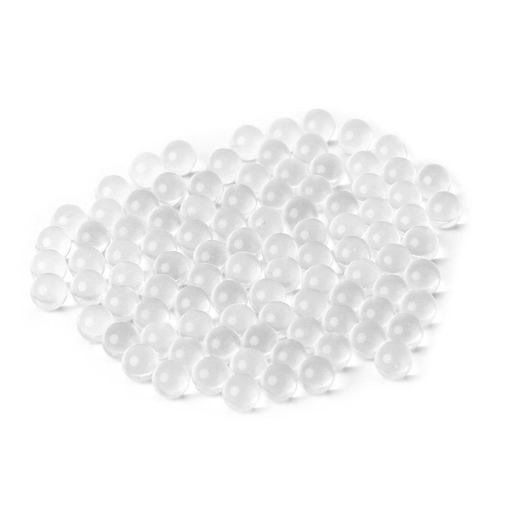 E-Honer 100Pcs Glass Ball Outdoor Hunting Slingshot Shot Pinball Catapult Target Ammo