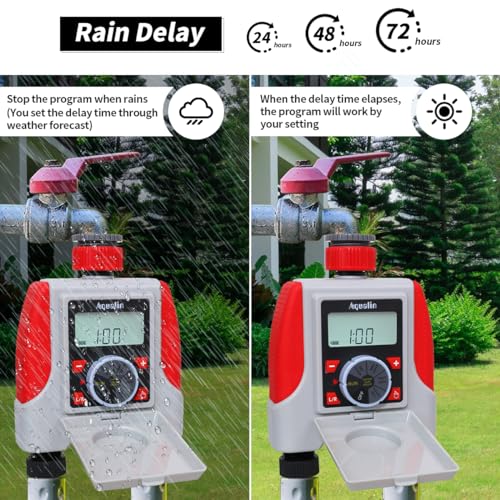 Programmateur arrosage 2 sorties pour un jardin verdoyant au quotidien