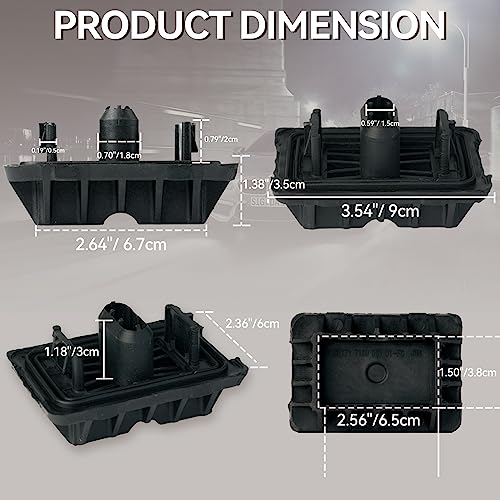 Image of 51717169981 Jack Point Pad Under Car Support Lift Pad for BMW 1 3 4 6 Series Mini E88 F20 F21 F34 E93 F30 F35 F80 F12 F32 F33