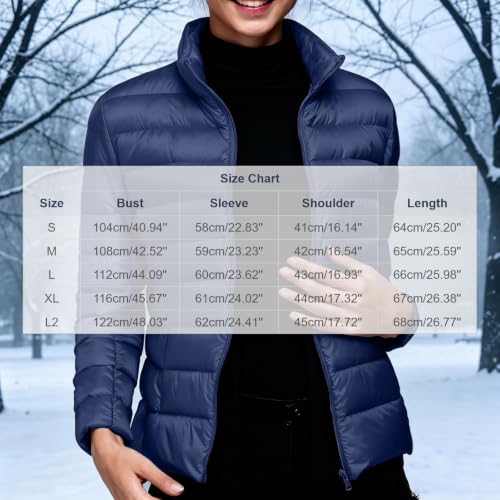 Rkwins Puffer Jackets Women Winter Lightweight Insulated Quilted Jackets - image 4
