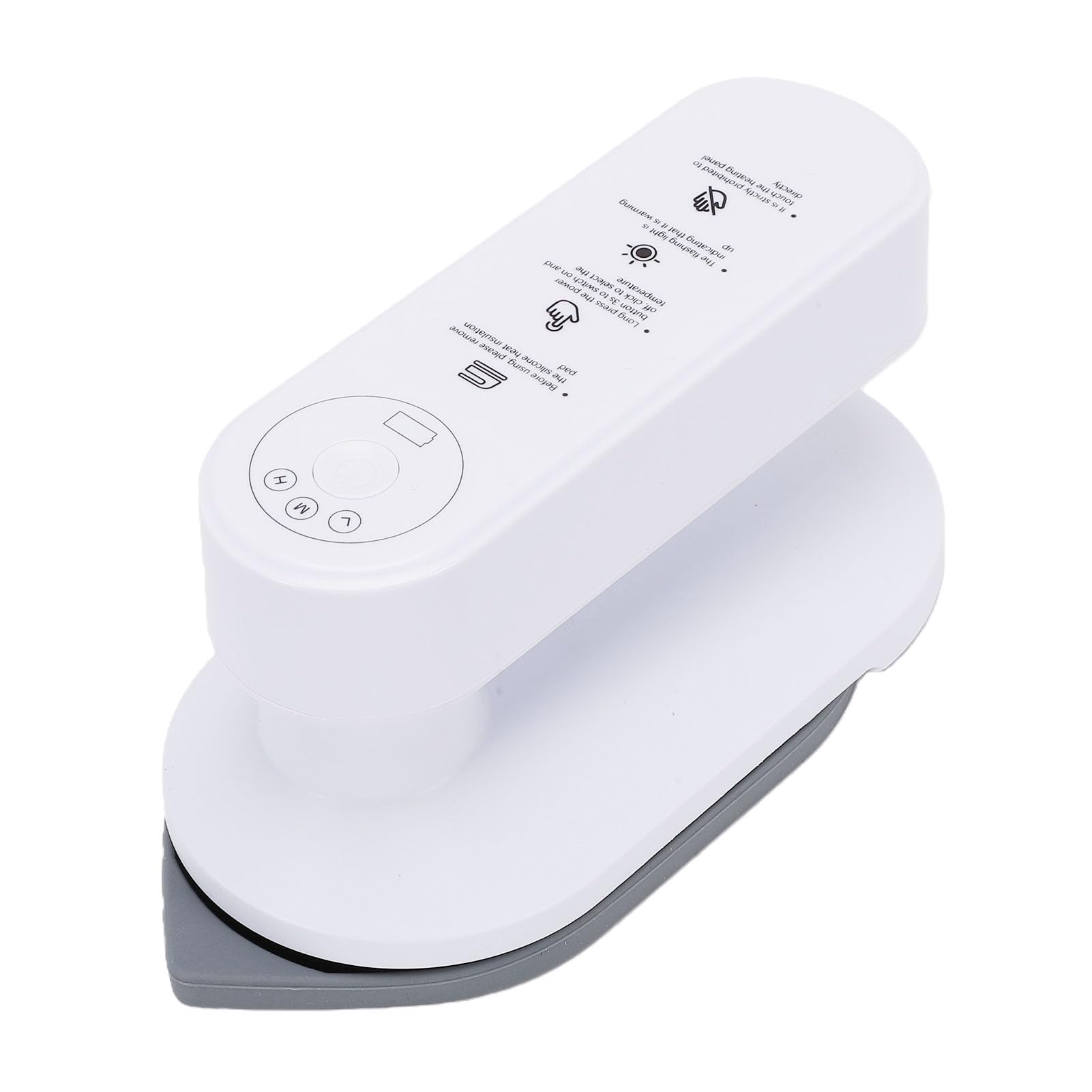 Generic Vaporizador de Viaje Portátil Inalámbrico para Ropa, 3 Configuraciones de Temperatura (WHITE)