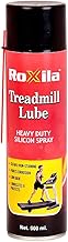 Pure Silicone Treadmill Lubricant Spray 500ml | Heavy Duty Belt Lubricant | High Viscosity Silicone Oil | Reduces Noise & Friction | Extends Motor & Belt Life | Easy Dispenser, All Treadmills