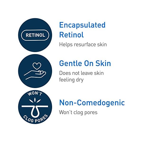 CeraVe-Retinol-Serum-for-Post-Acne-Marks-and-Skin-Texture-Pore-Refining-Resurfacing-Brightening-Facial-Serum-with-Retinol-1-Oz CeraVe Resurfacing Retinol Serum For Post Acne Marks, Formulated With Licorice Root Extract & Niacinamide, Brightening Serum & Pore Minimizer For Face, Post Acne Skin Barrier Repair, Non-Comedogenic