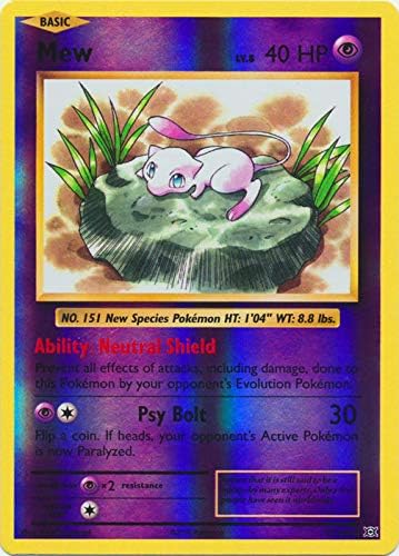 Pokemon - Mew (53/108) - XY Evolutions - Reverse Holo
