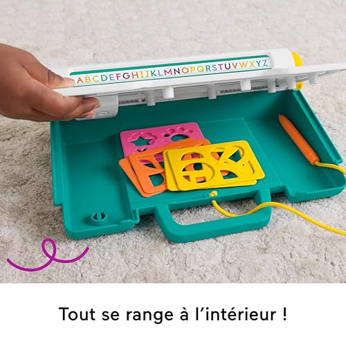 Bureau Apprentissage et Dessin Fisher-Price JDL70 – Tablette Écriture - vue 9