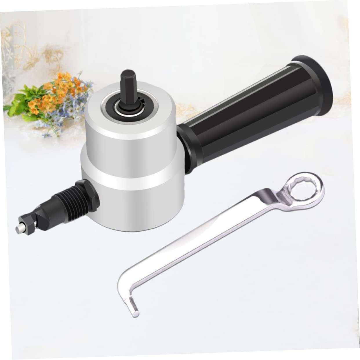 DOITOOL Grignoteuse à Métaux Portable 160a à Double Tête Coupe-tôle en Métal, Coupe sans Bavure pour Réparation et Décoration