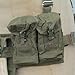 Original Military Surplus 1971's Type 63 7.62MM Auto Rifle Webbing Individual Equipment Grenade Holder Chest Rig Tactical Pouch